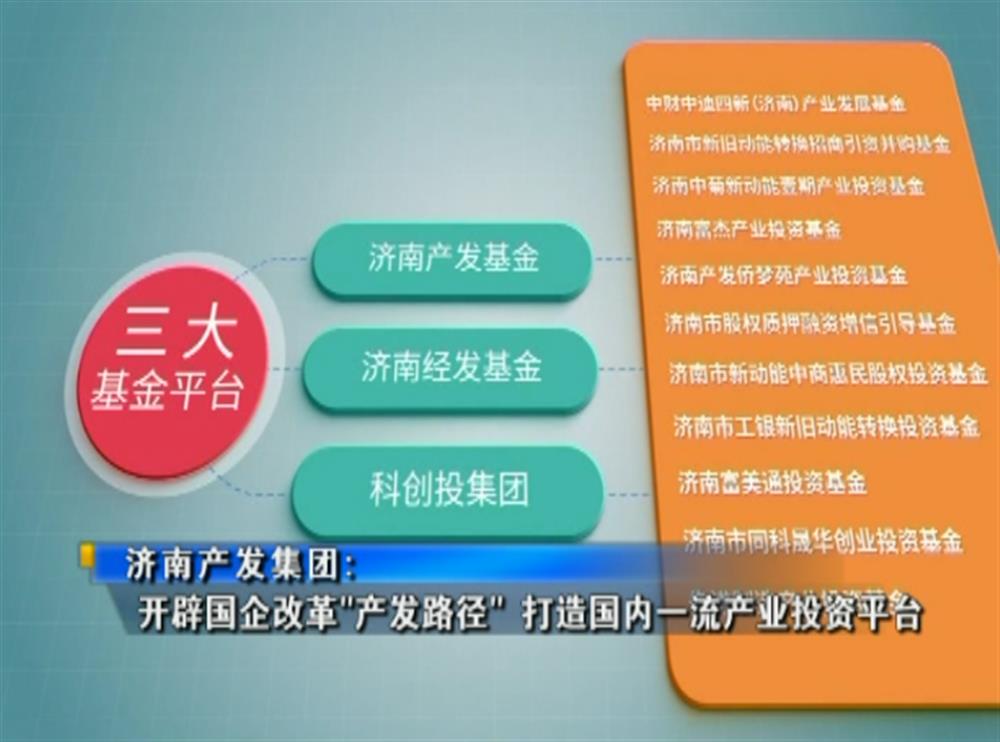 百年国企路 | 济南产发集团：开辟国企改革“产发路径” 打造国内一流产业投资平台