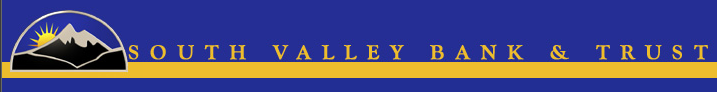 South Valley Bank & Trust Logo
